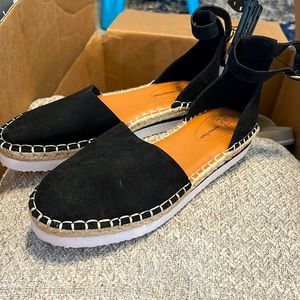 Ankle strap espadrille  sandals